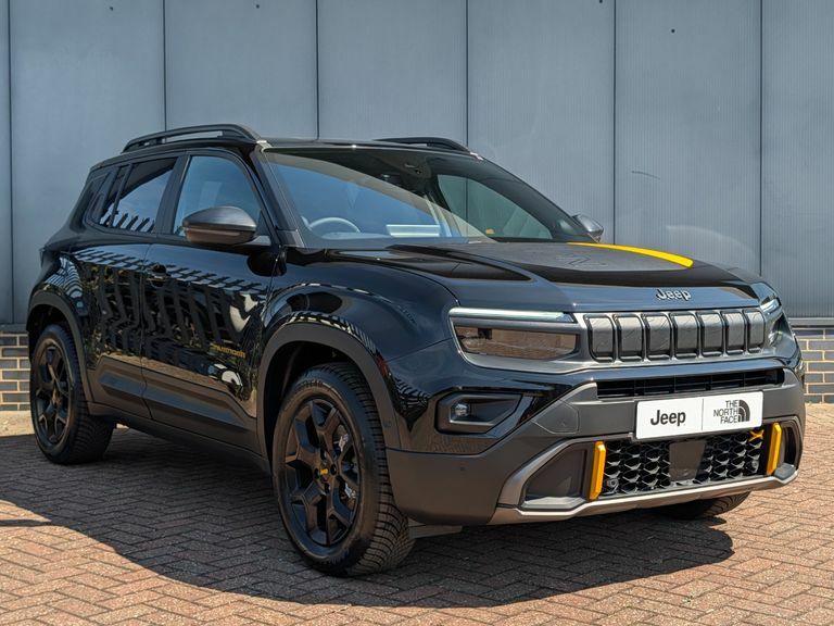Jeep Avenger 1.2 E-awd E-hybrid The North Face Dct Black