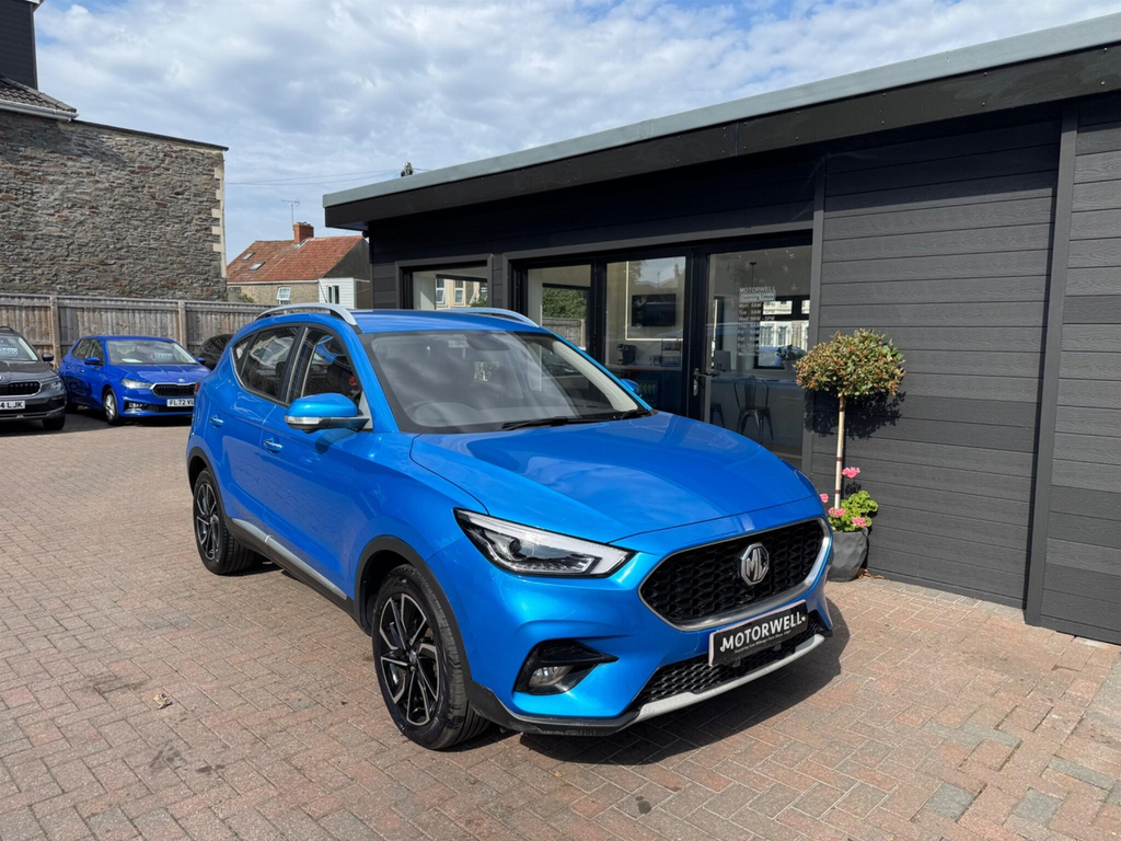 MG ZS 1.0 T-gdi Exclusive Euro 6 Blue