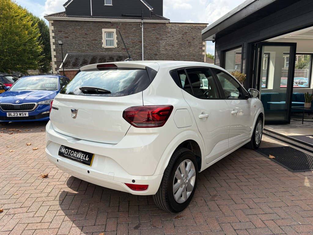 Dacia Sandero 1.0 Tce Comfort Euro 6 Ss White #5