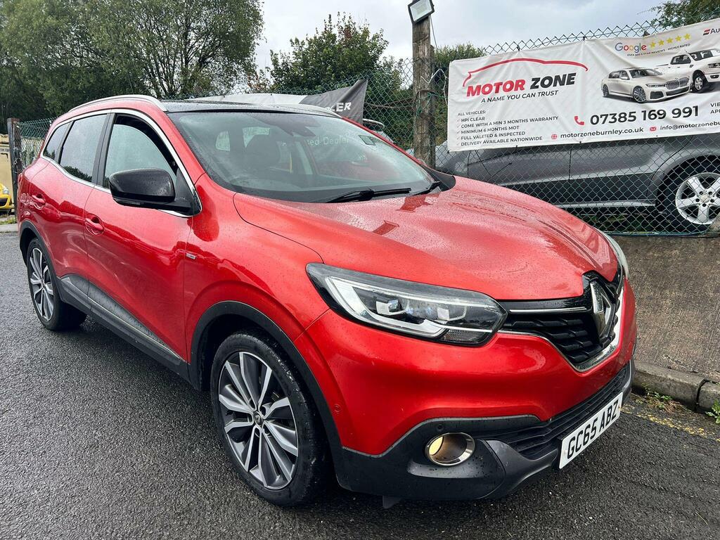 Renault Kadjar 1.5 Dci Signature Nav Edc Euro 6 Ss Red