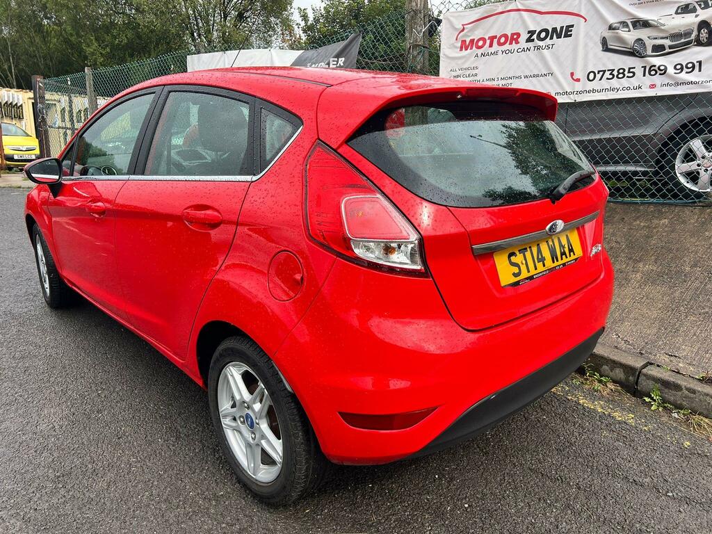 Ford Fiesta Zetec Red #6