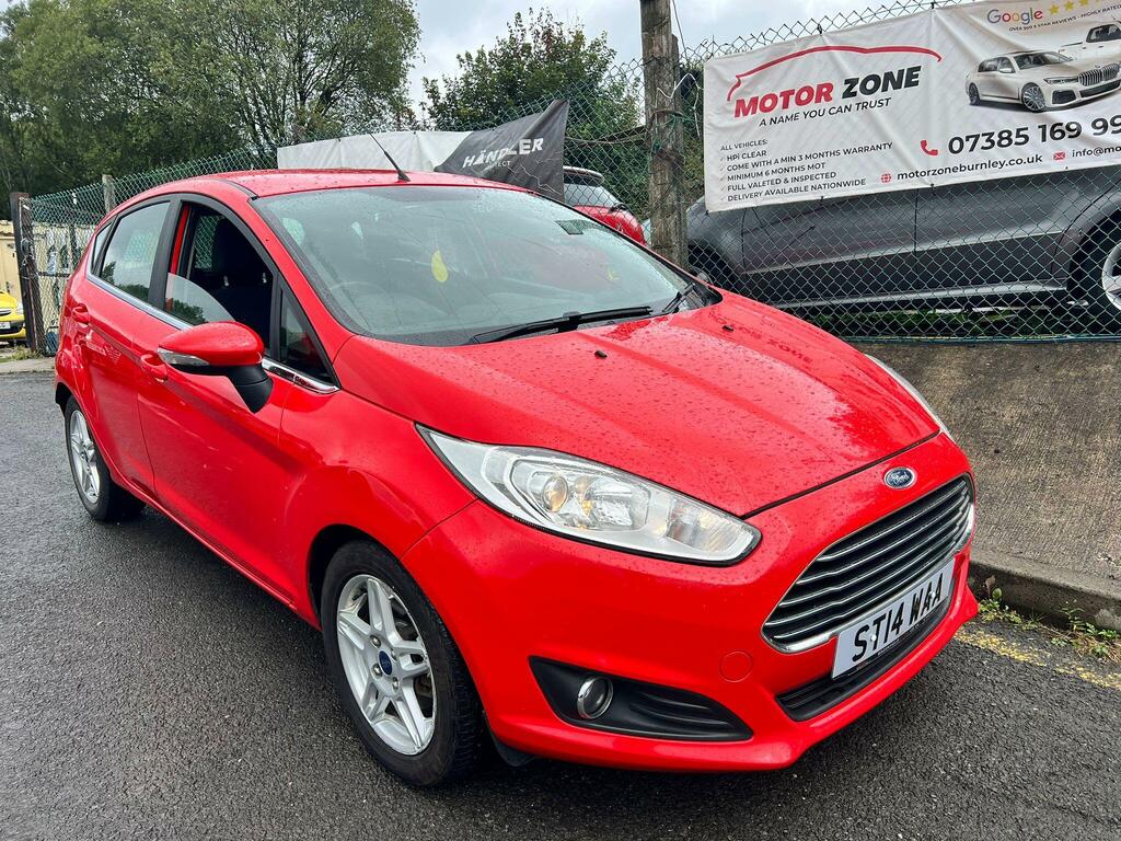 Ford Fiesta Zetec Red