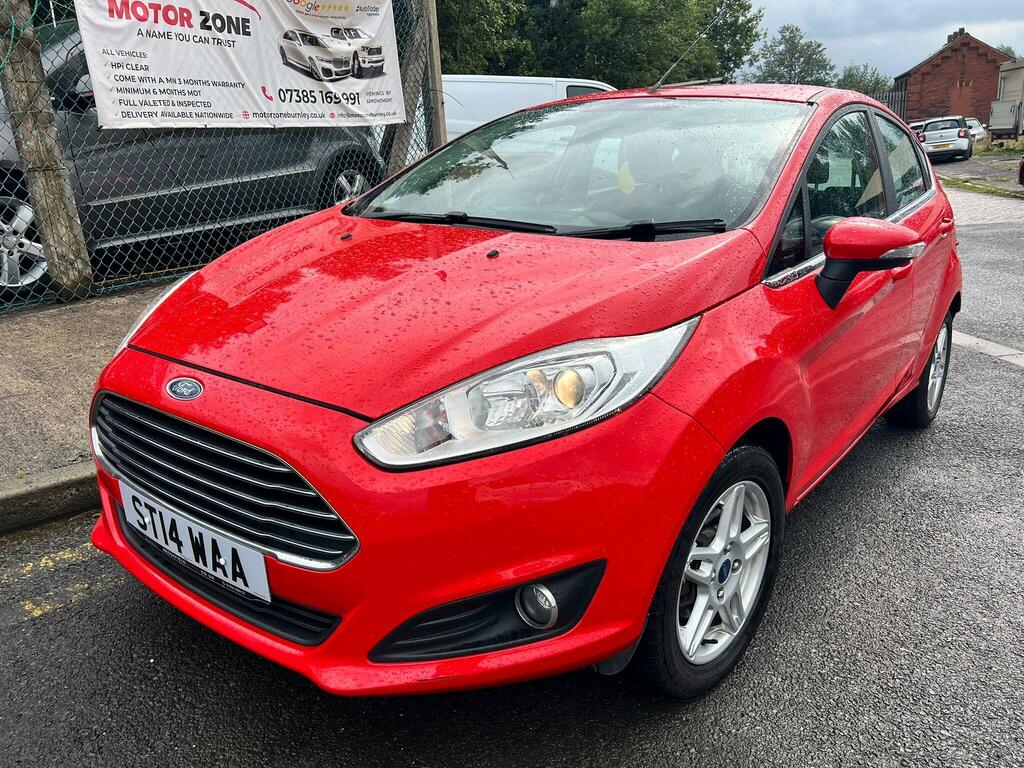 Ford Fiesta Zetec Red #3