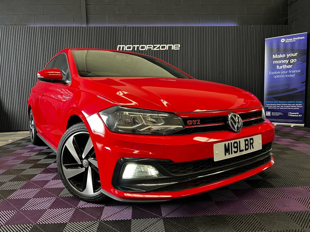 Volkswagen Polo 2.0 Tsi Gpf Gti Hatchback Dsg Euro 6 S Red
