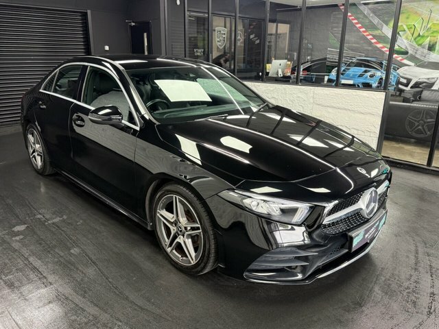 Mercedes-Benz A Class 1.3 A200 Amg Line Saloon 7G-dct Euro 6 JFB129 Black #5