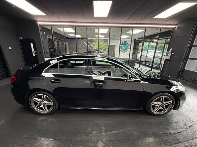 Mercedes-Benz A Class 1.3 A200 Amg Line Saloon 7G-dct Euro 6 JFB129 Black #4