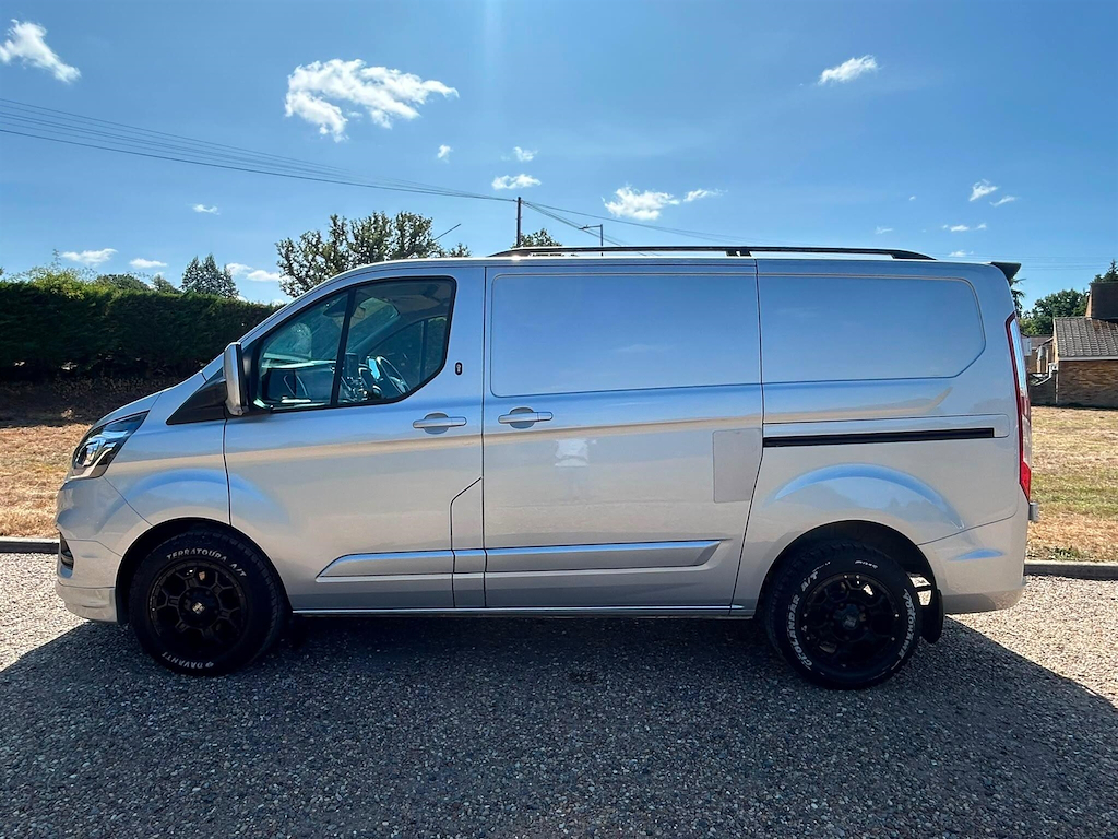 Ford Transit Custom 2.0 L 2.0 300 Ecoblue Limited L1 H1 Euro 6 S HS21PJX Silver #2