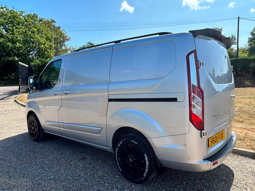 Ford Transit Custom 2.0 L 2.0 300 Ecoblue Limited L1 H1 Euro 6 S HS21PJX Silver #4