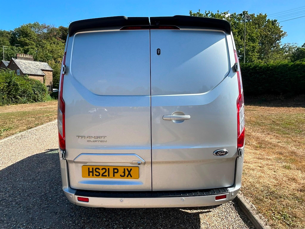 Ford Transit Custom 2.0 L 2.0 300 Ecoblue Limited L1 H1 Euro 6 S HS21PJX Silver #5