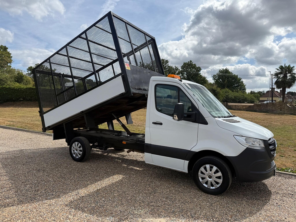 Mercedes-Benz Sprinter 2.1 L 2.1 314 Cdi Ready To Work 1Way Tipper Di White #5