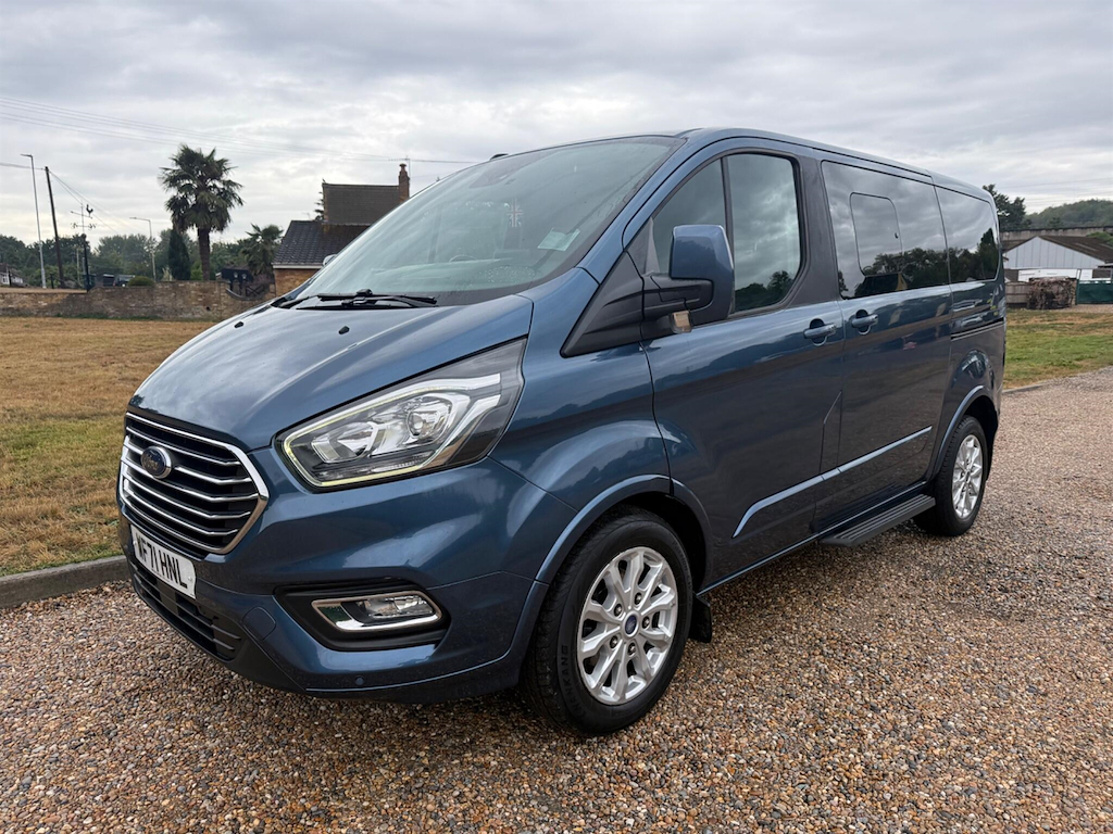 Ford Tourneo Custom 2.0 L 2.0 320 Ecoblue Titanium L1 Euro 6 Ss Blue #2