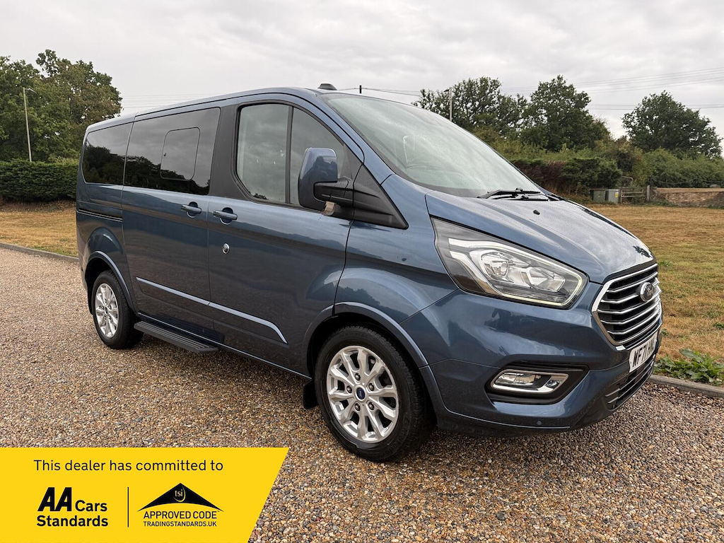 Ford Tourneo Custom 2.0 L 2.0 320 Ecoblue Titanium L1 Euro 6 Ss Blue
