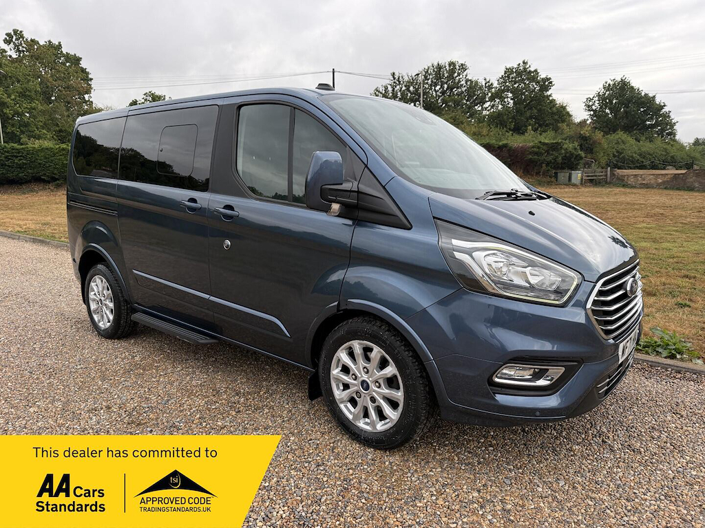 Ford Tourneo Custom 2.0 L 2.0 320 Ecoblue Titanium L1 Euro 6 Ss Blue