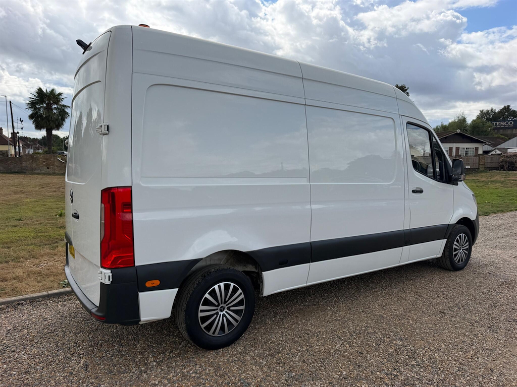 Mercedes-Benz Sprinter Panel Van White #6
