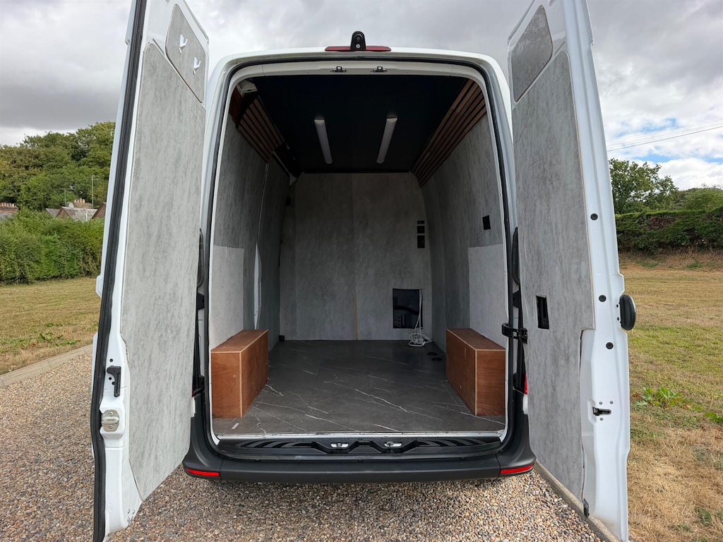 Mercedes-Benz Sprinter Panel Van White #11