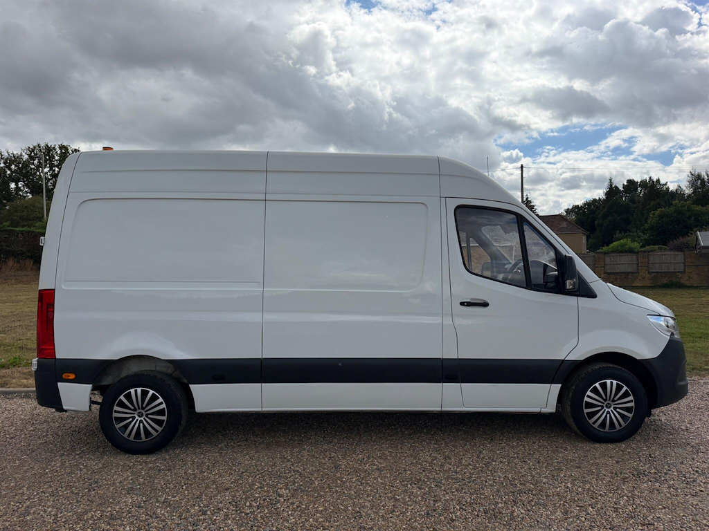 Mercedes-Benz Sprinter Panel Van White #7