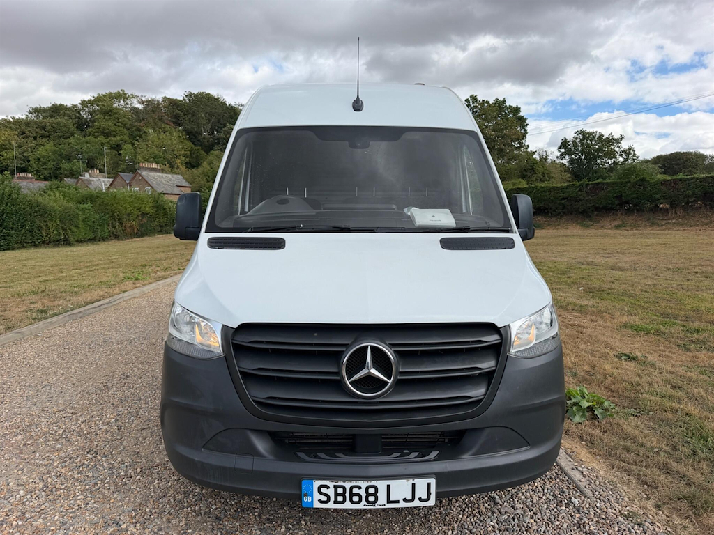 Mercedes-Benz Sprinter Panel Van White #9