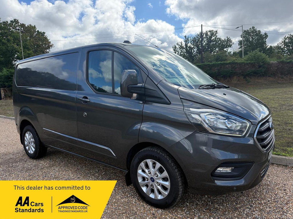 Ford Transit Custom 2.0 L 2.0 300 Ecoblue Limited L1 H1 Euro 6 Ss 5 Grey