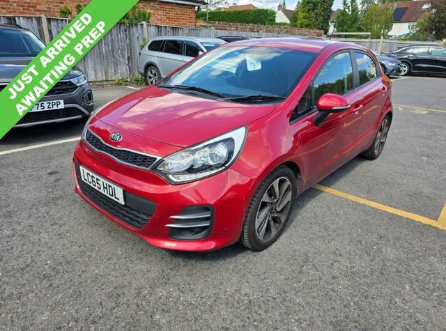 Kia RIO 1.4 3 Hatchback Euro 6 107 Bhp Red
