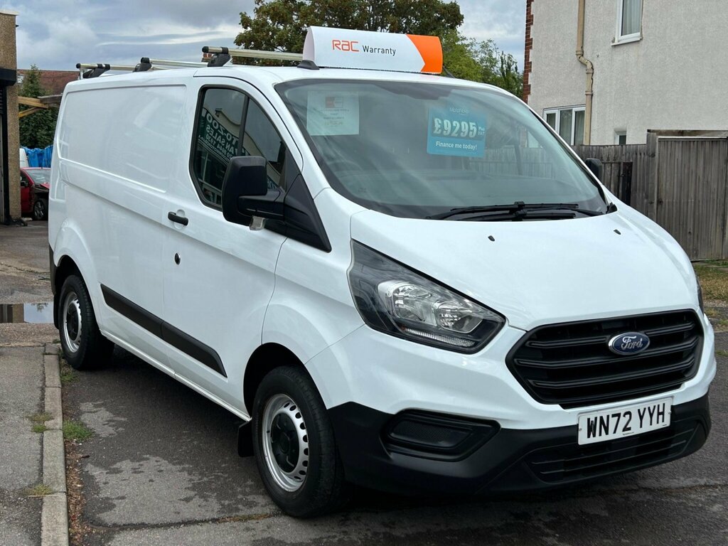 Ford Transit Custom 2.0 300 Ecoblue Leader L1 H1 Euro 6 Ss White