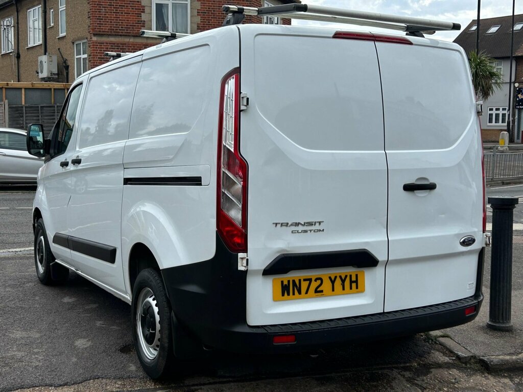 Ford Transit Custom 2.0 300 Ecoblue Leader L1 H1 Euro 6 Ss WN72YYH White #3