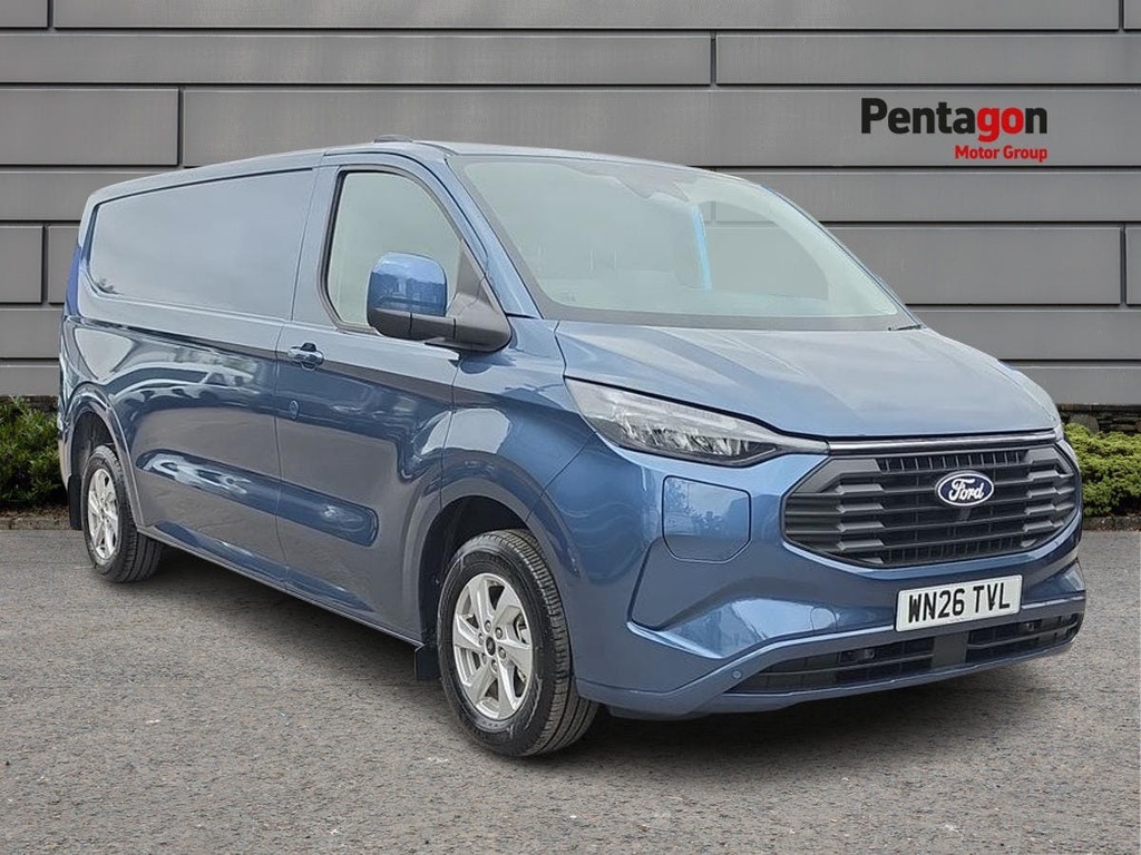 Ford Transit Custom 2.5 320 Duratec 11.8Kwh Limited Panel Van Petr Blue