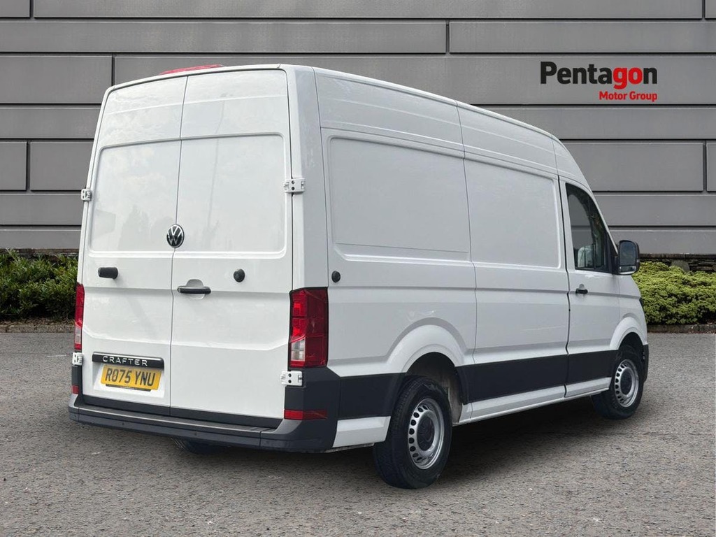 Volkswagen Crafter 2.0 Tdi Cr35 Commerce Plus Panel Van Ma RO75YNU White #4
