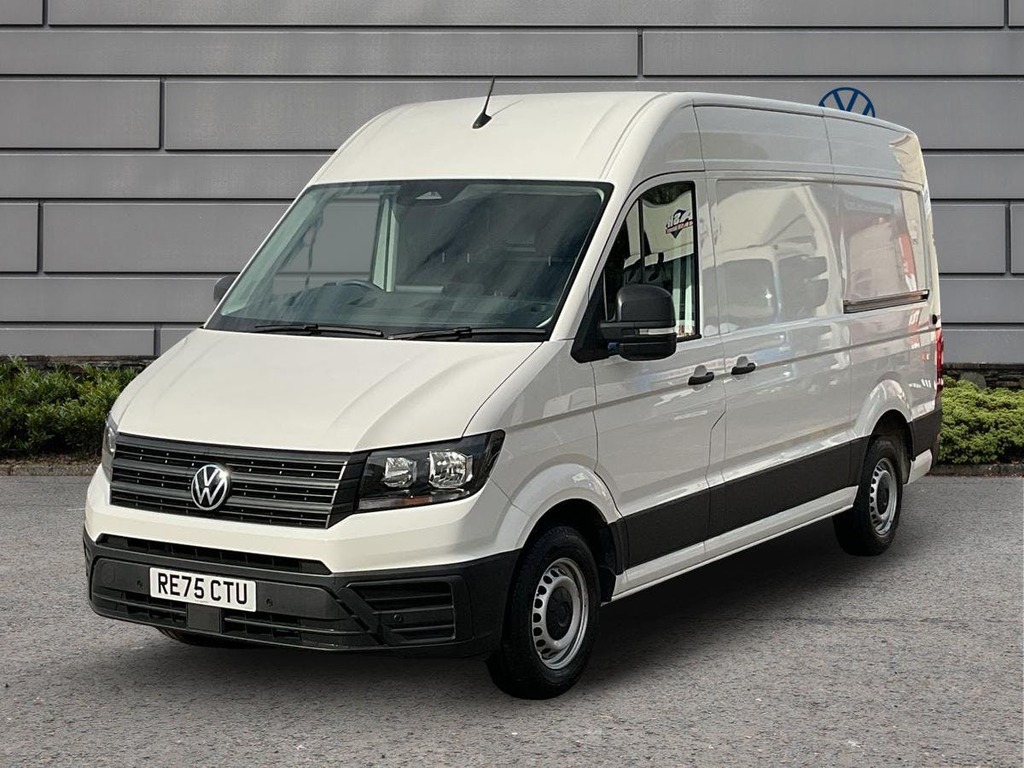 Volkswagen Crafter 2.0 Tdi Cr35 Commerce Plus Panel Van Ma RE75CTU White #3