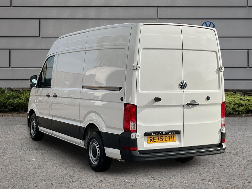 Volkswagen Crafter 2.0 Tdi Cr35 Commerce Plus Panel Van Ma RE75CTU White #2