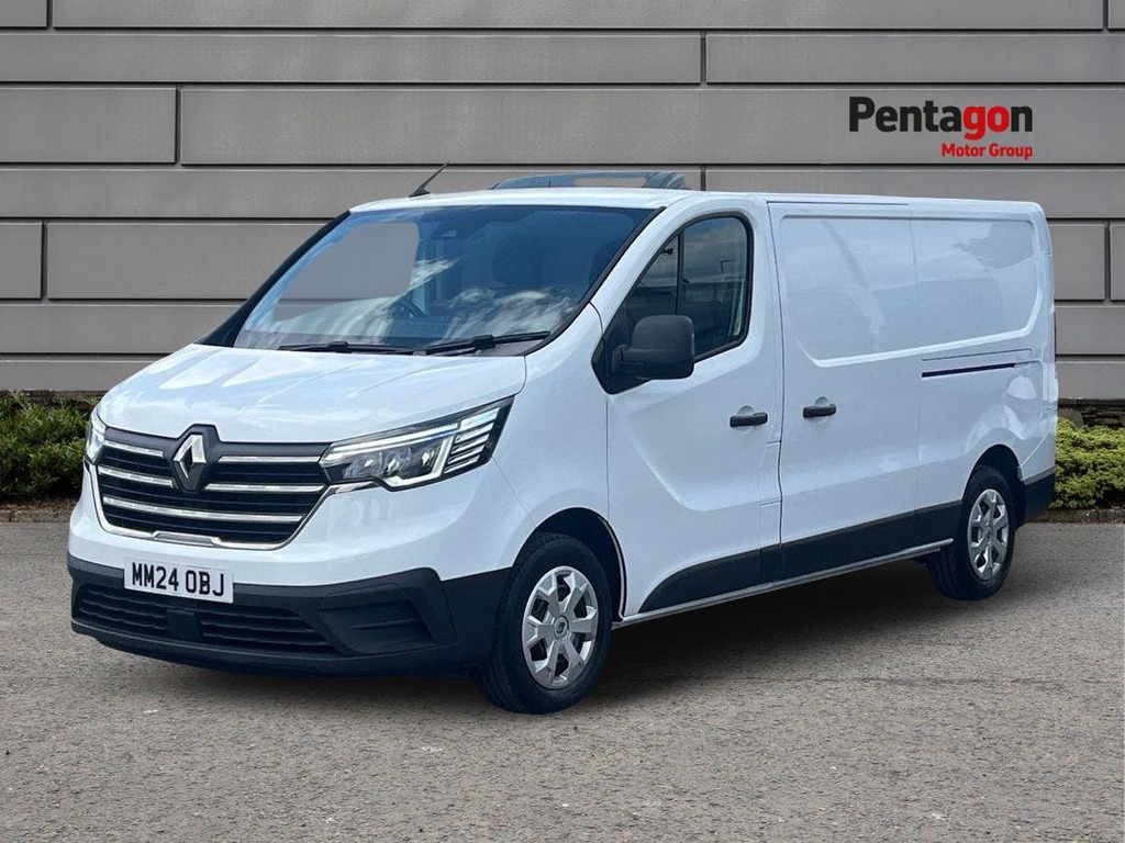 Renault Trafic 2.0 Dci Blue Ll30 Advance Panel Van Man MM24OBJ White #3