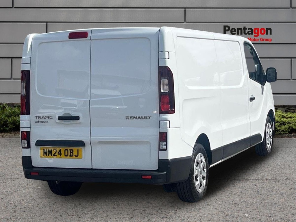 Renault Trafic 2.0 Dci Blue Ll30 Advance Panel Van Man MM24OBJ White #4