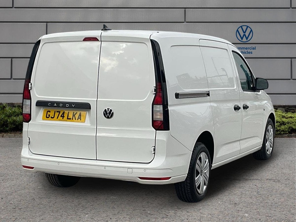 Volkswagen Caddy Maxi 2.0 Tdi C20 Commerce Plus Panel Van 6Dr Man White #4