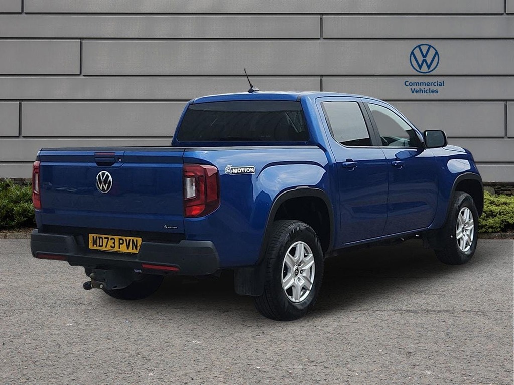 Volkswagen Amarok 2.0 Tdi Life Pickup Double Cab 4 Blue #4