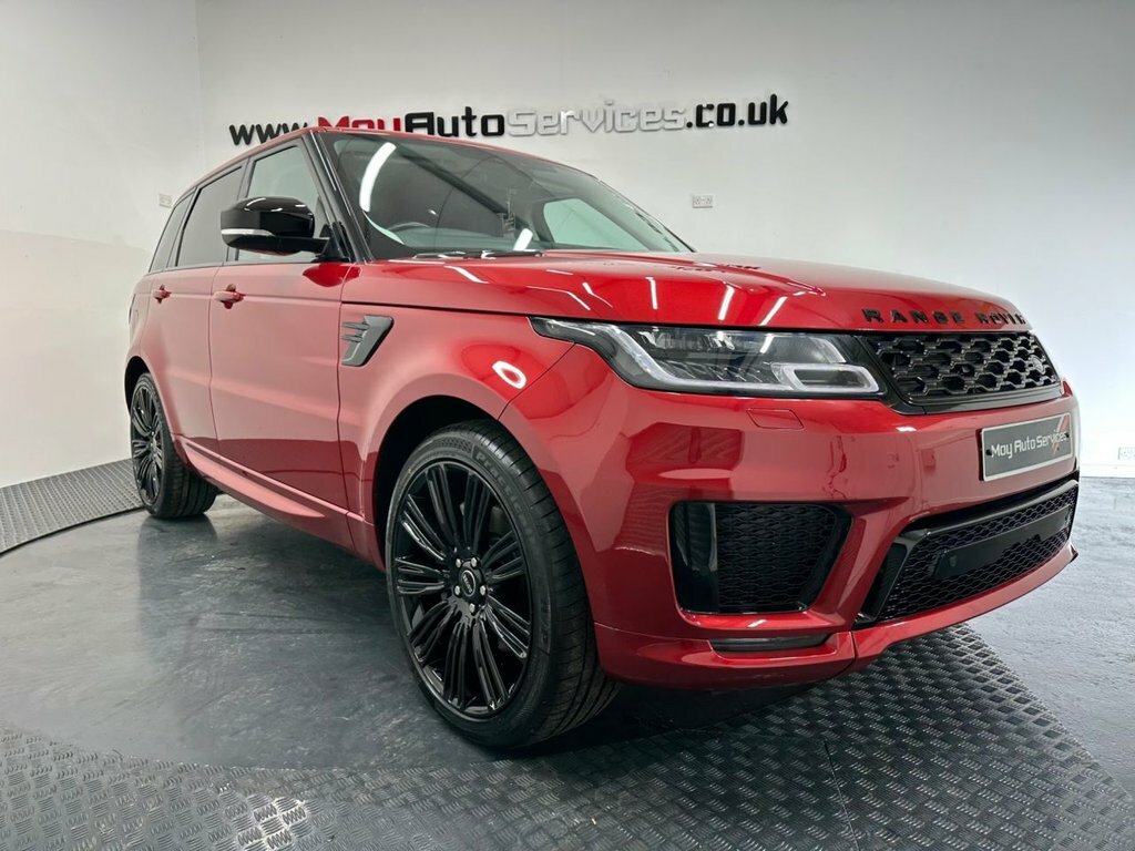 Land Rover Range Rover Sport 3.0 Hse Mhev 246 Bhp Red