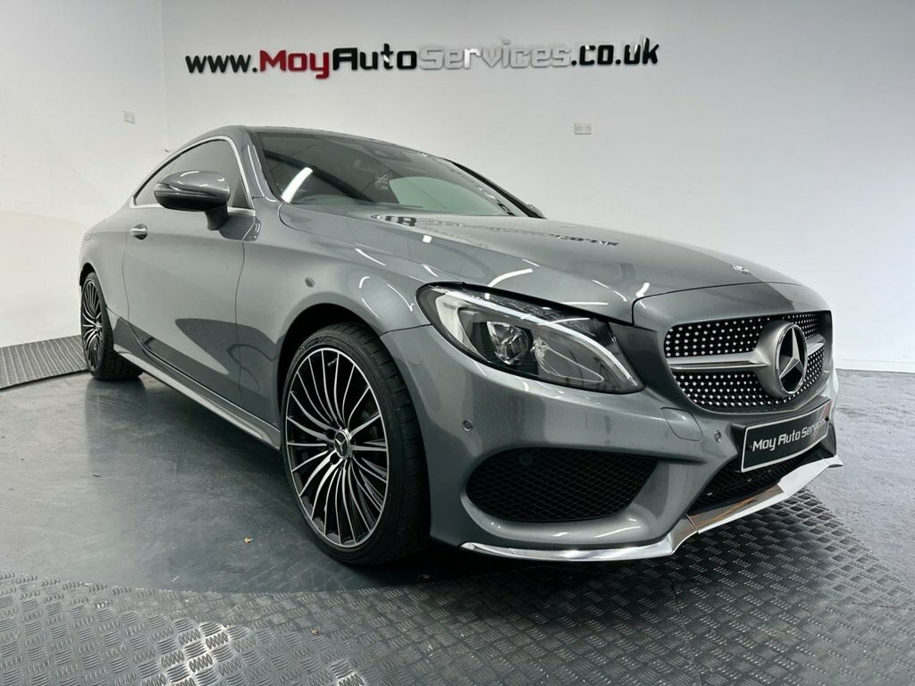 Mercedes-Benz C Class 2.1 C250d Amg Line Premium Plus Coupe Grey