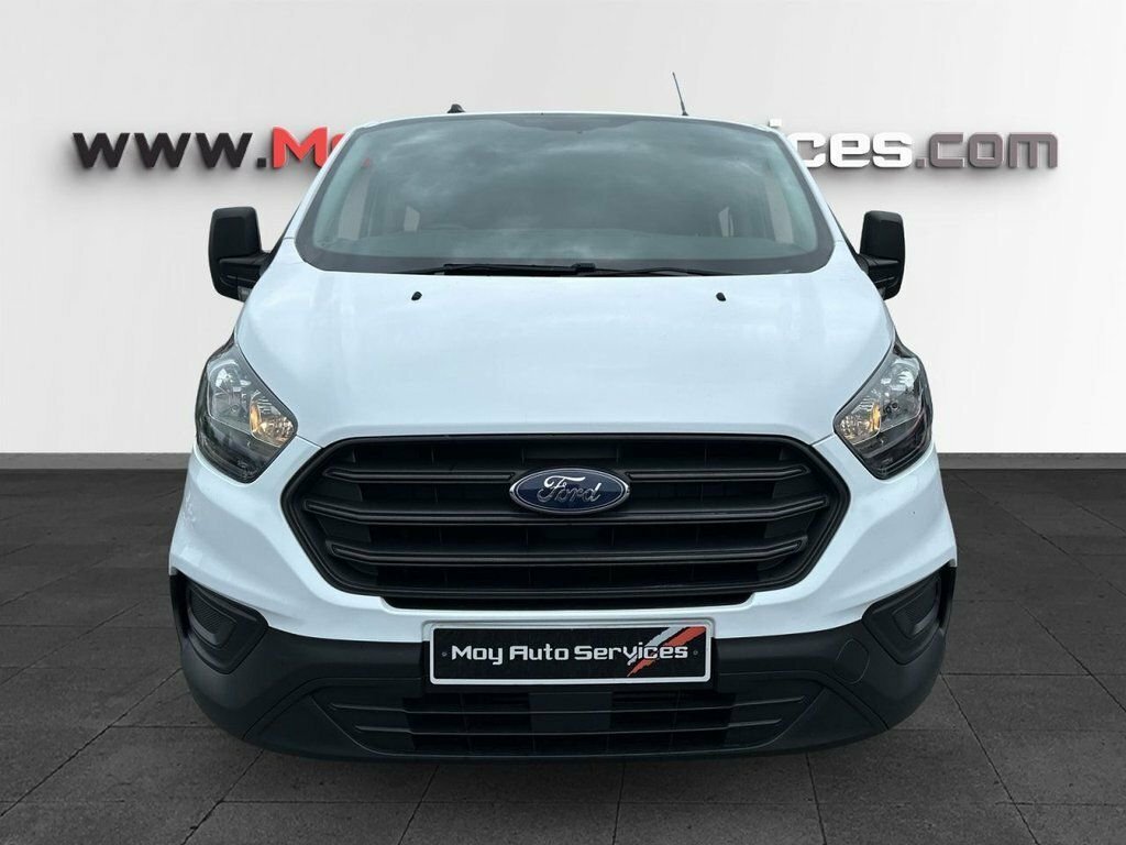 Ford Transit Custom 2.0 300 Ecoblue Leader Crew Van Double Cab Die YR73DTK White #3