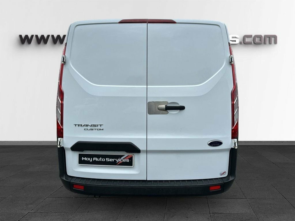 Ford Transit Custom 2.0 300 Ecoblue Leader Crew Van Double Cab Die YR73DTK White #6