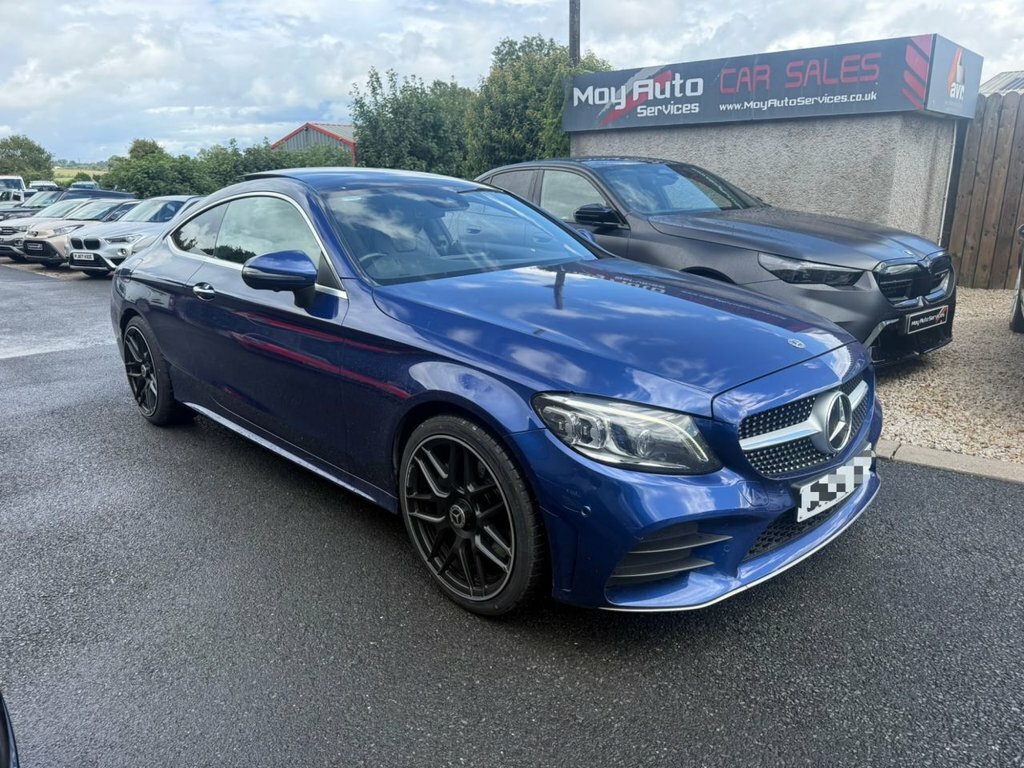 Mercedes-Benz C Class 2.0 C300d Amg Line Premium Plus Coupe Blue