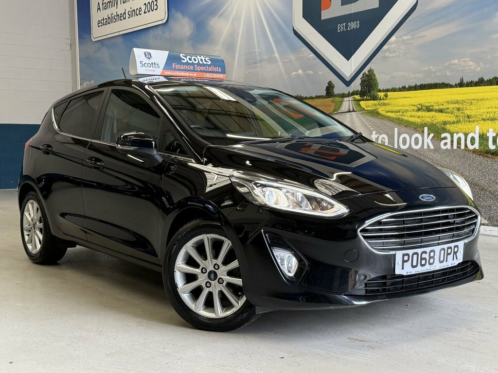 Ford Fiesta 1L Titanium PO68OPR Black