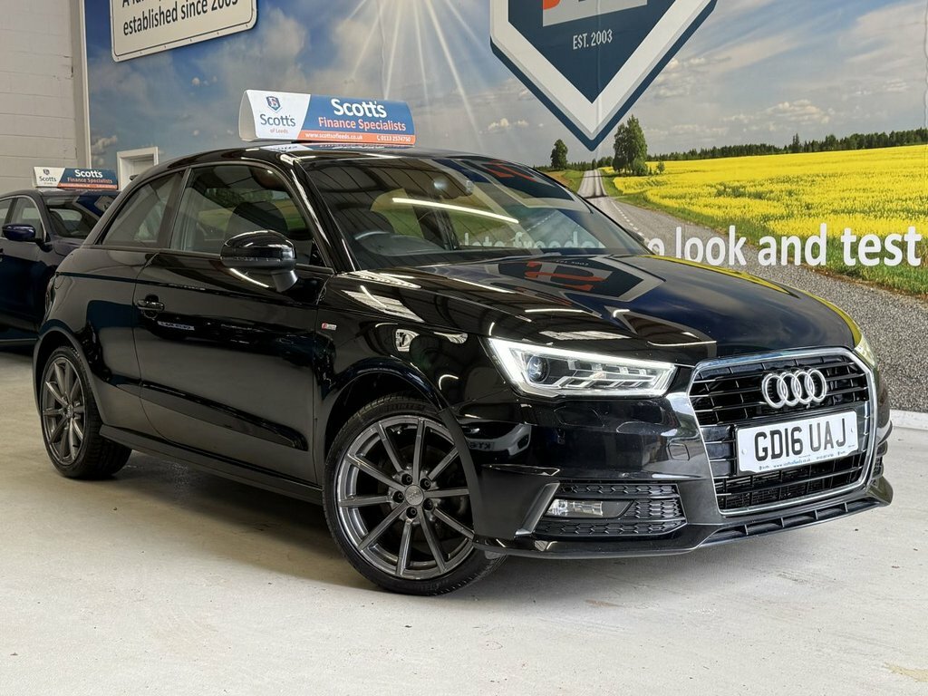 Audi A1 1.4L S Line GD16UAJ Black