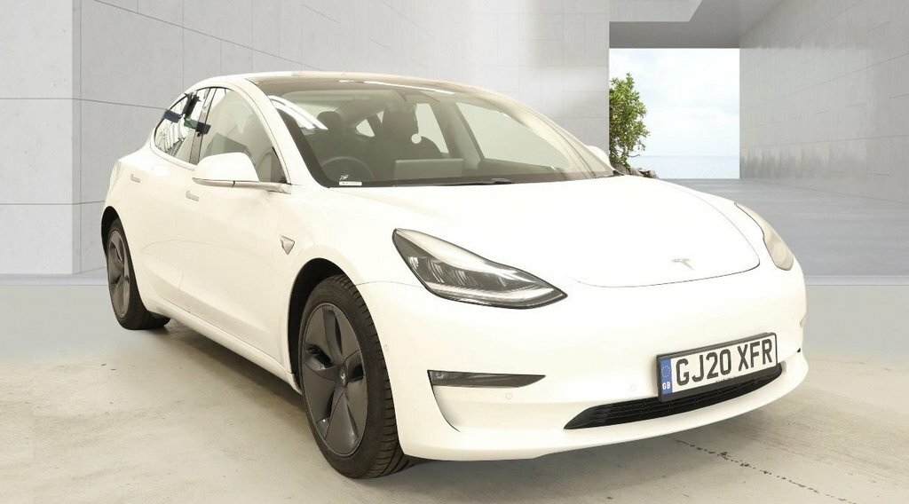 Tesla Model 3 Saloon GJ20XFR White