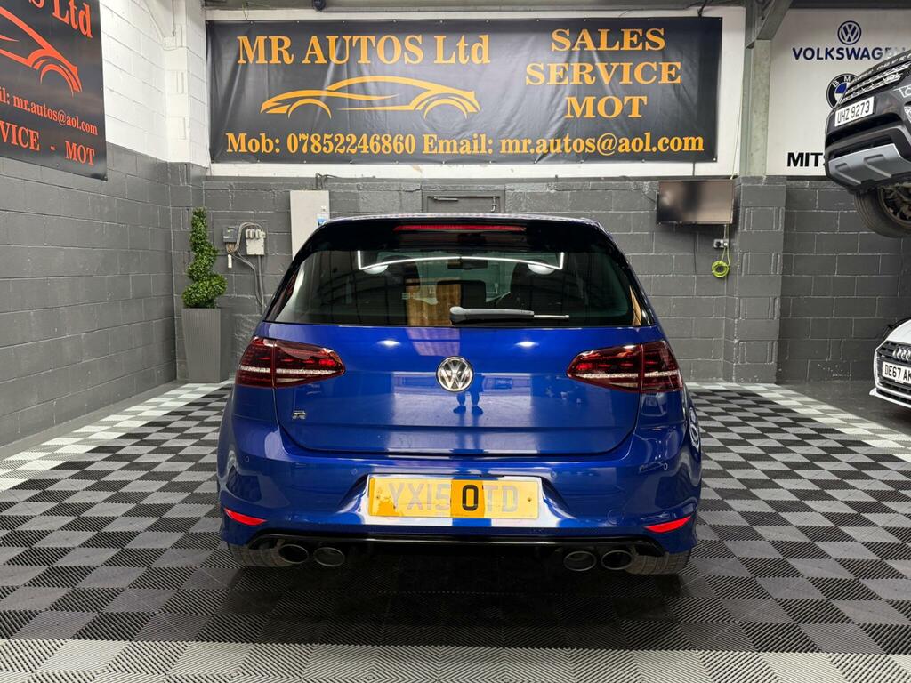 Volkswagen Golf Golf R Dsg Red #11