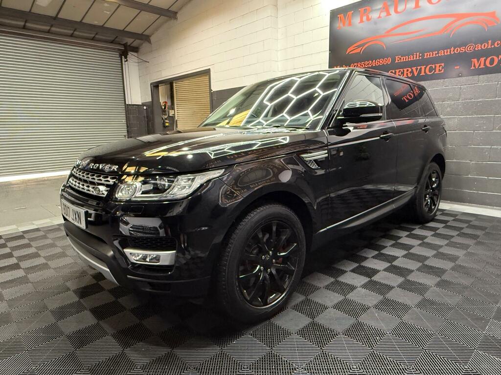 Land Rover Range Rover Sport Hse Black #4