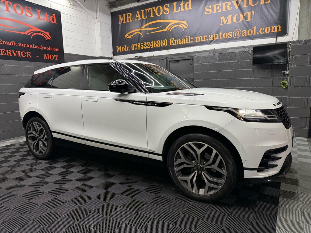 Land Rover Range Rover Velar R-dynamic Hse White #3