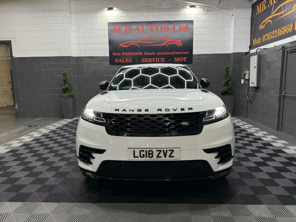 Land Rover Range Rover Velar R-dynamic Hse White #2