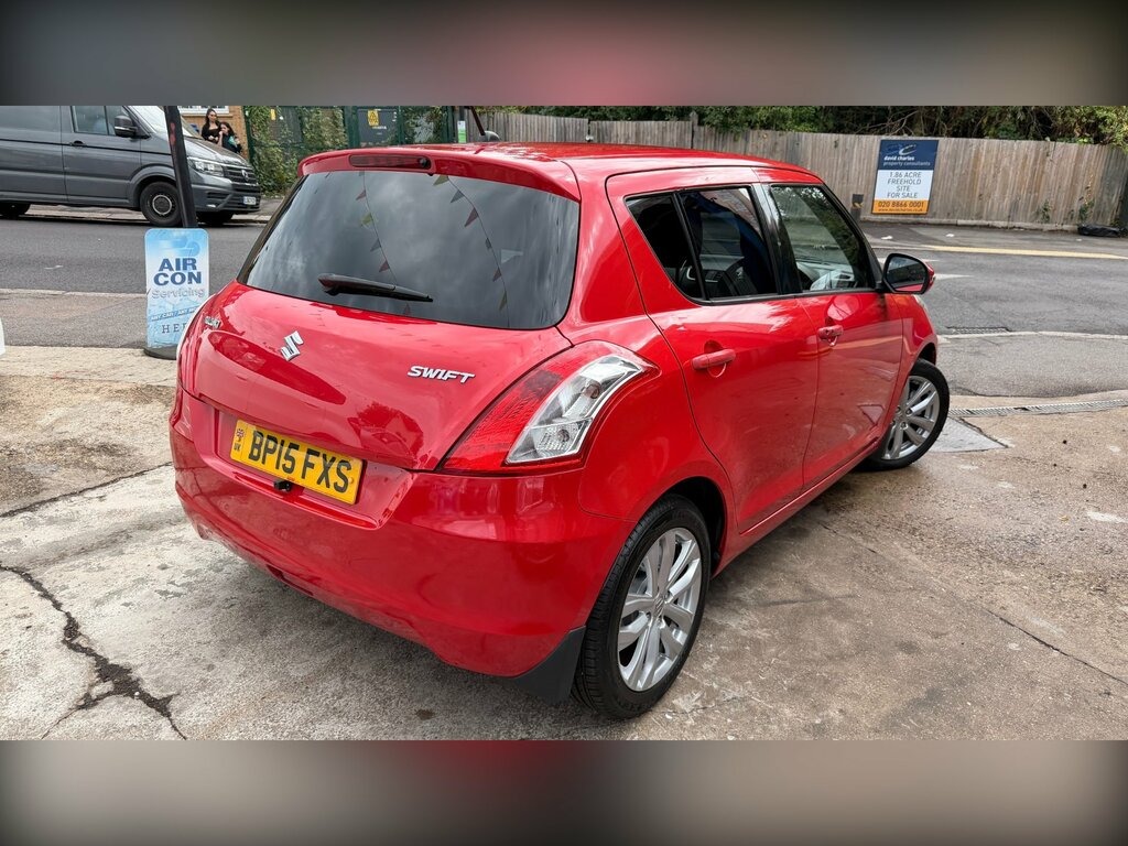 Suzuki Swift 1.2 Sz4 Hatchback Euro 5 94 Ps Red #4