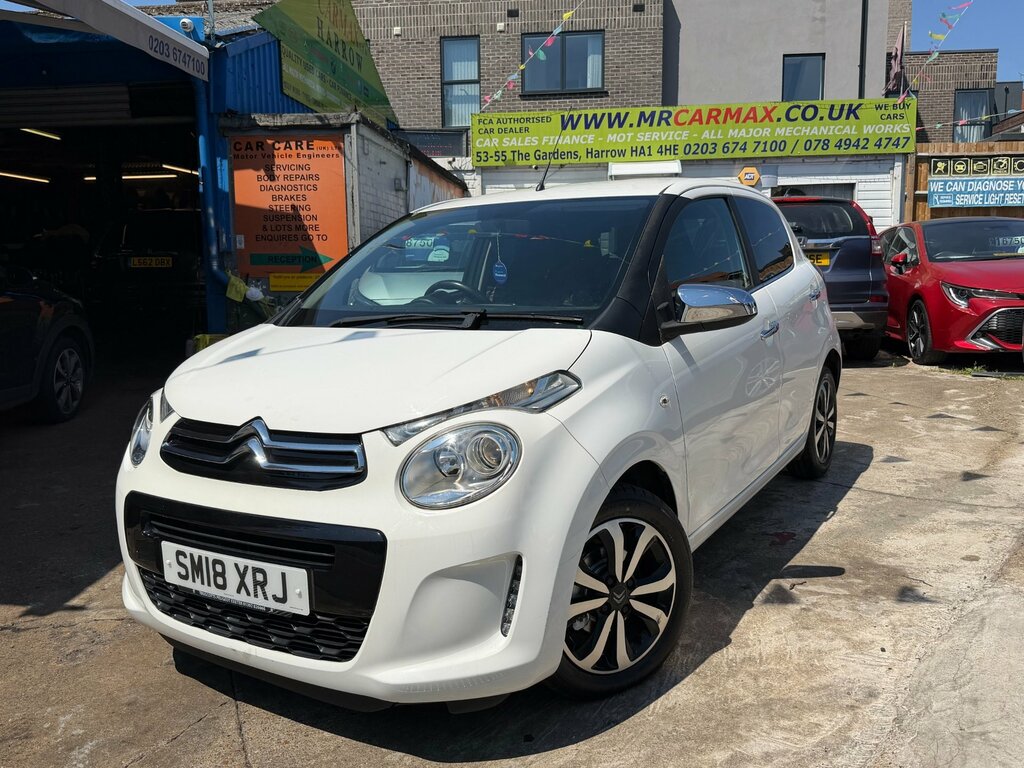 Citroen C1 1.0 Vti Flair Hatchback Etg5 Euro 6 72 White