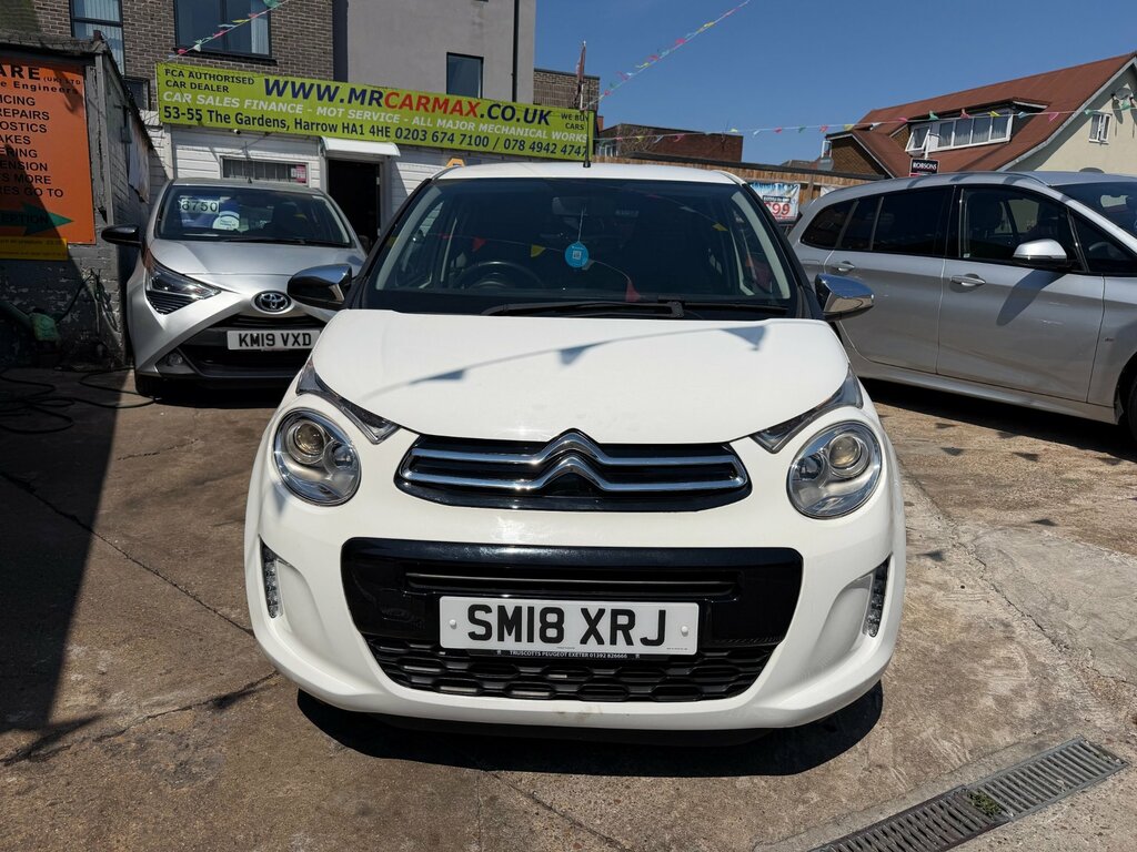 Citroen C1 1.0 Vti Flair Hatchback Etg5 Euro 6 72 White #2