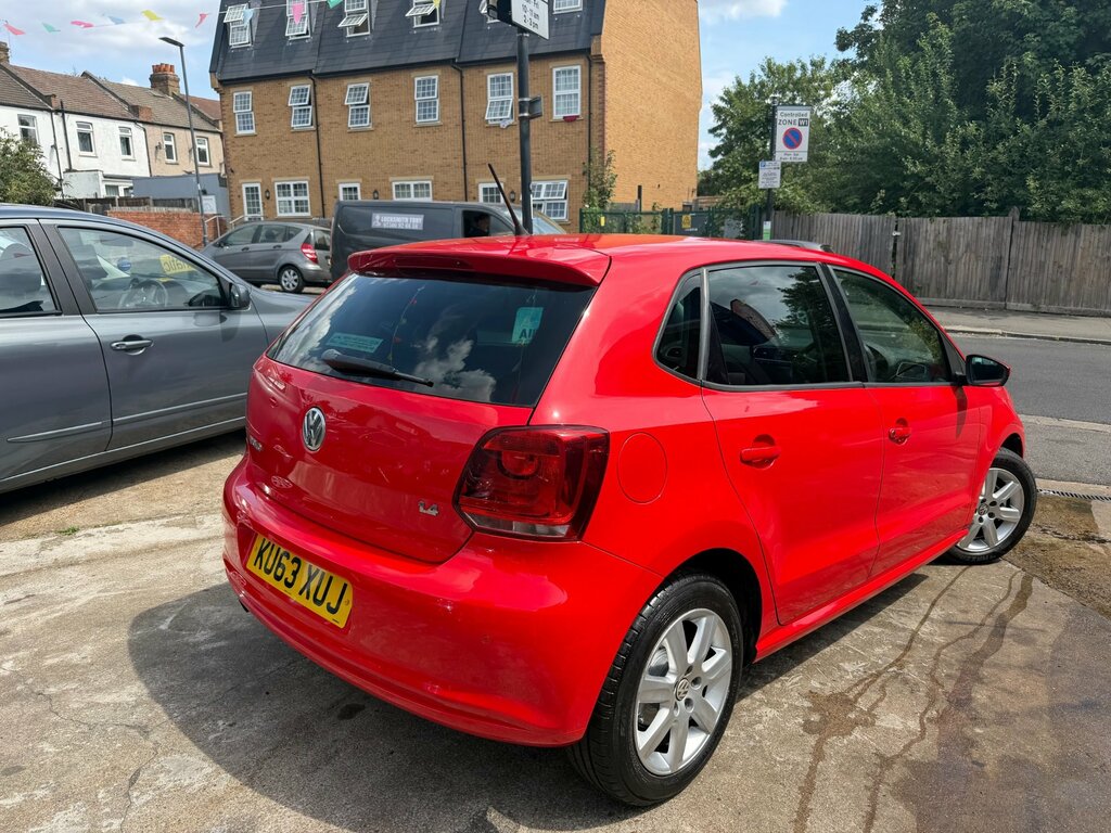 Volkswagen Polo 1.4 Match Edition Hatchback Dsg Euro 5 Red #5