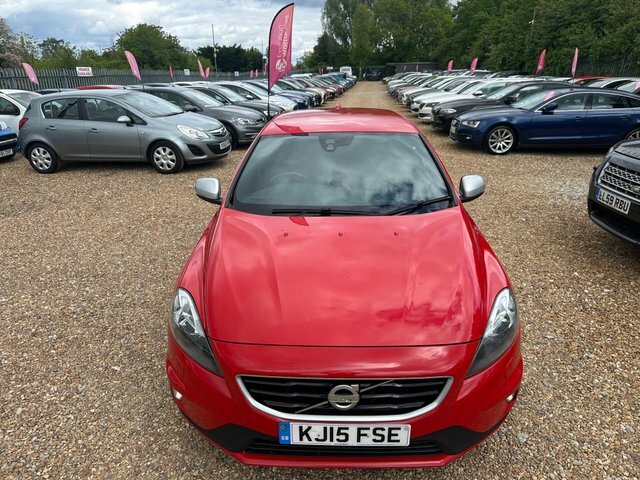 Volvo V40 2.0 D2 R-design Nav Euro 6 S S Red #2